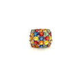 Multi Sapphire Ring in .925 Sterling Silver - KSR 13352