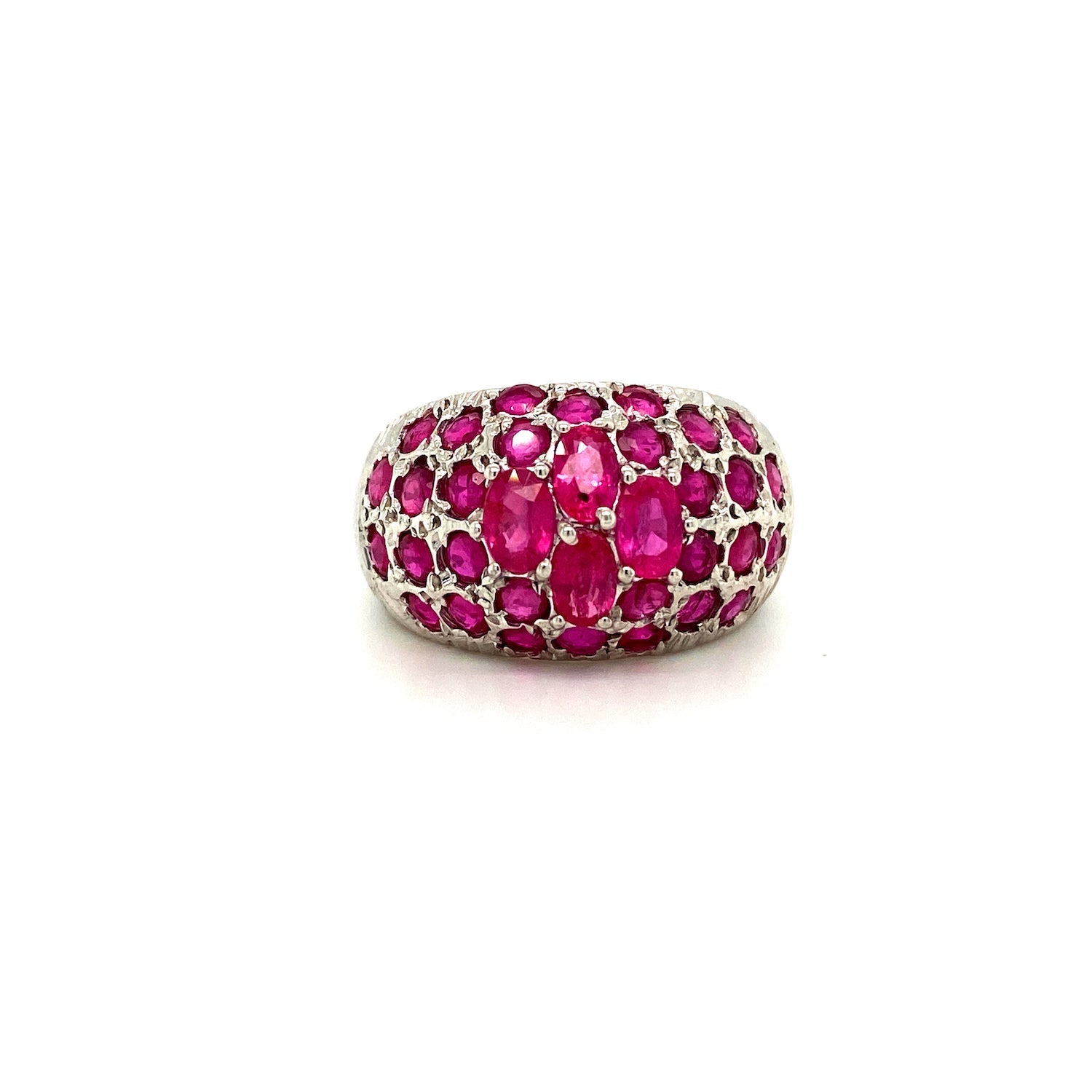 Ruby Ring in .925 Sterling Silver - KSR 13754