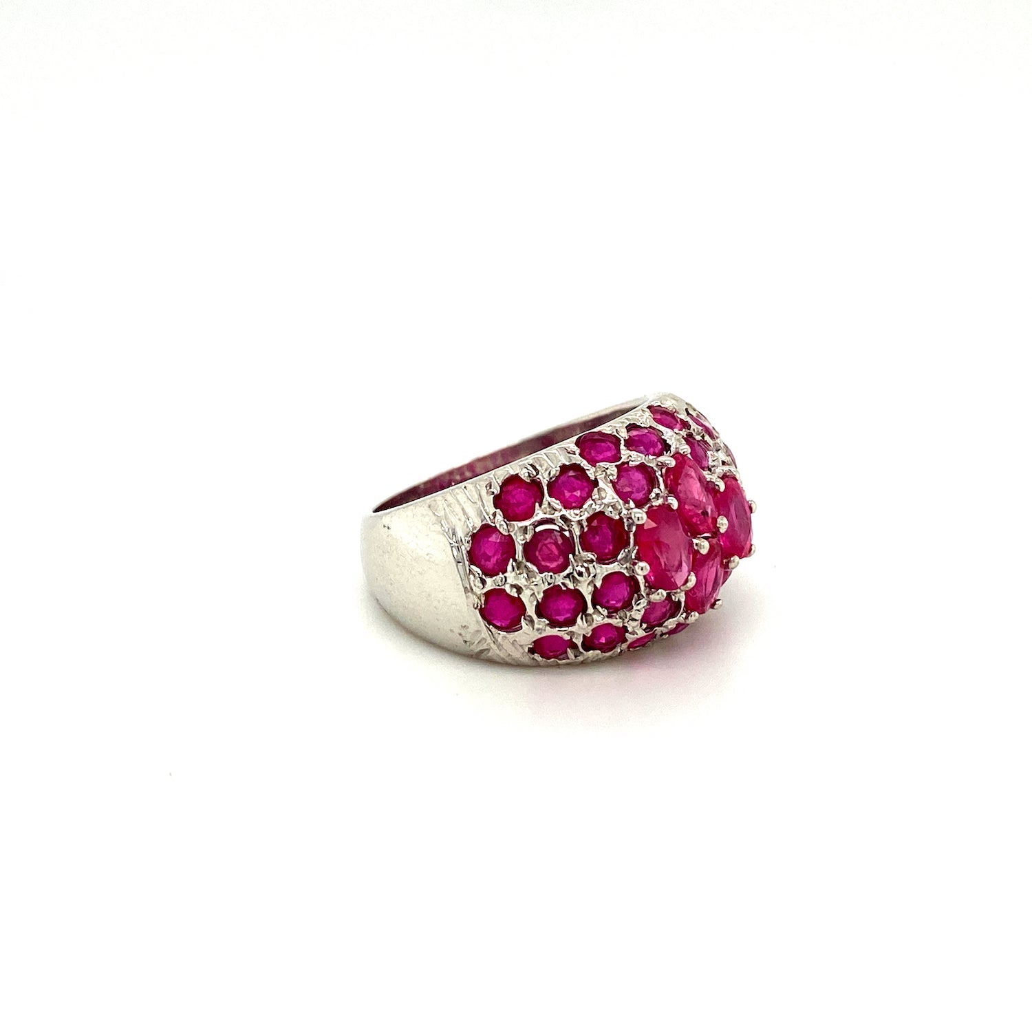 Ruby Ring in .925 Sterling Silver - KSR 13754
