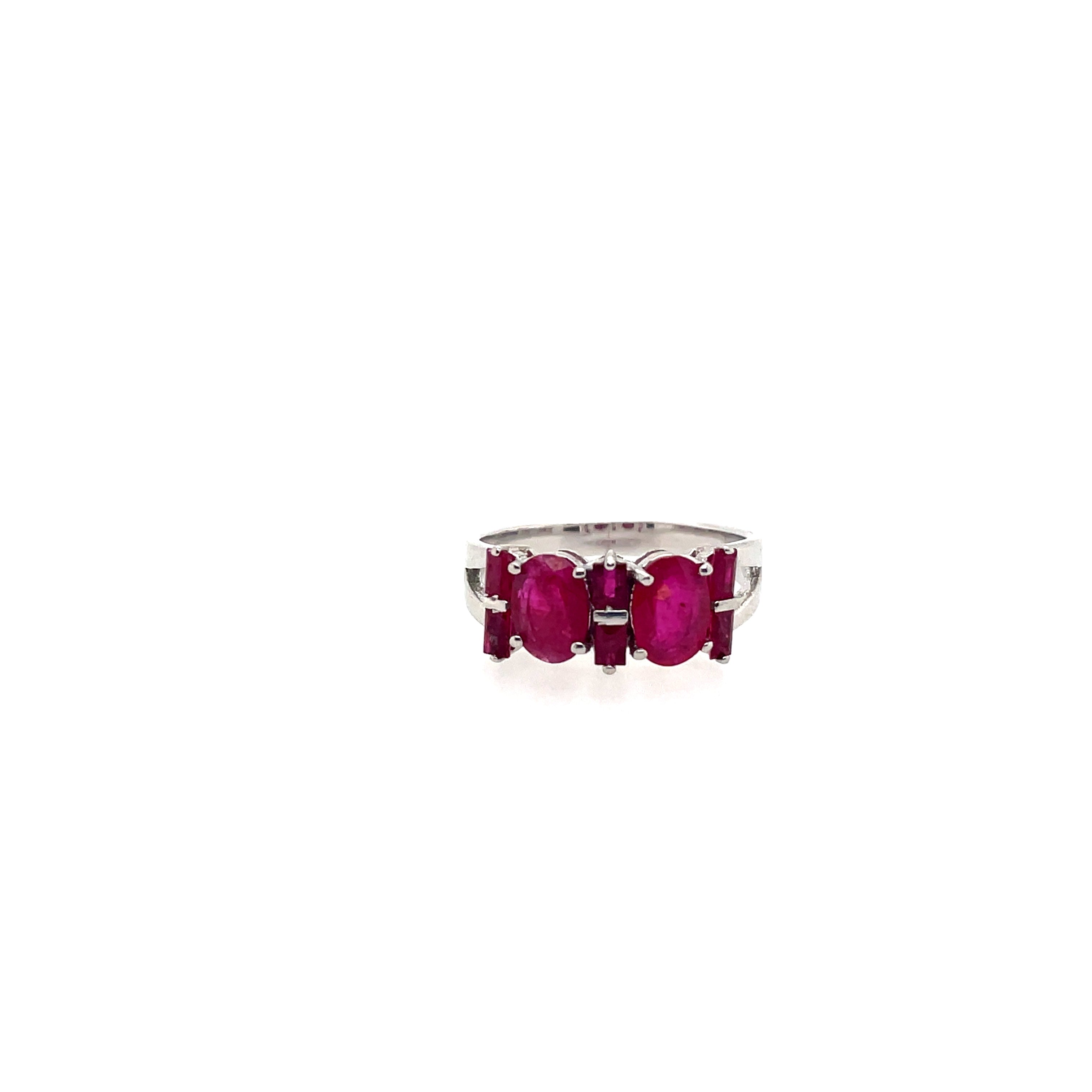 Emerald Ring in .925 Sterling Silver - KSR 14560