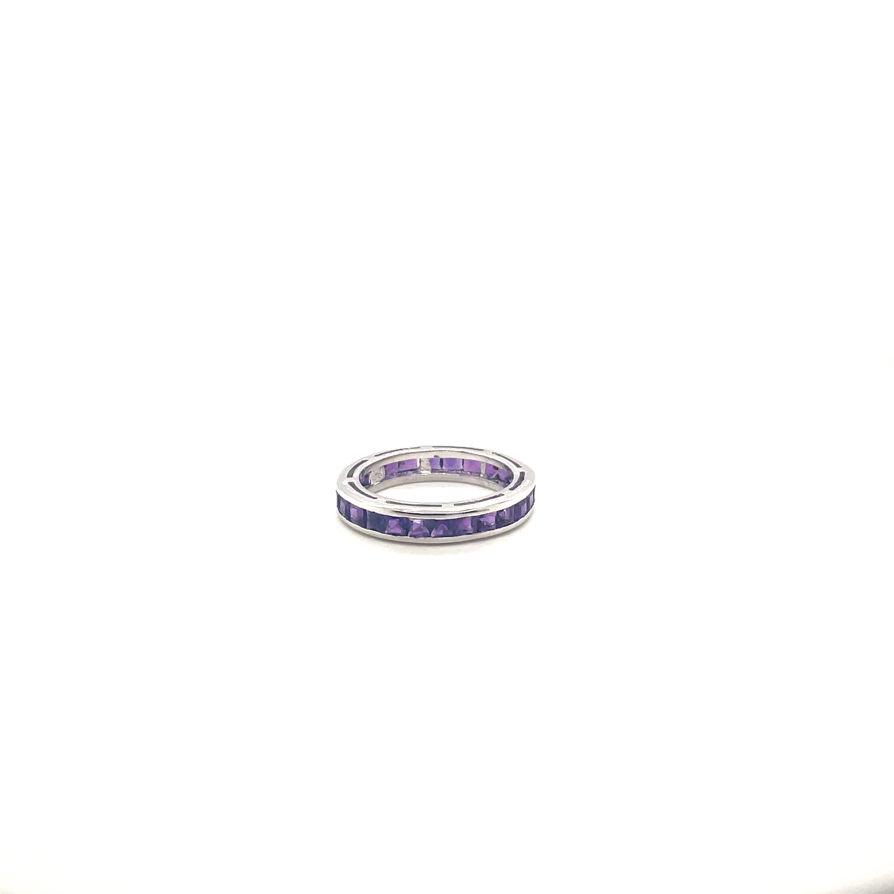 Amethyst Ring in .925 Sterling Silver - KSR 15908