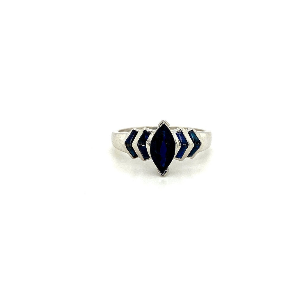 Sapphire Ring in .925 Sterling Silver - KSR 16963