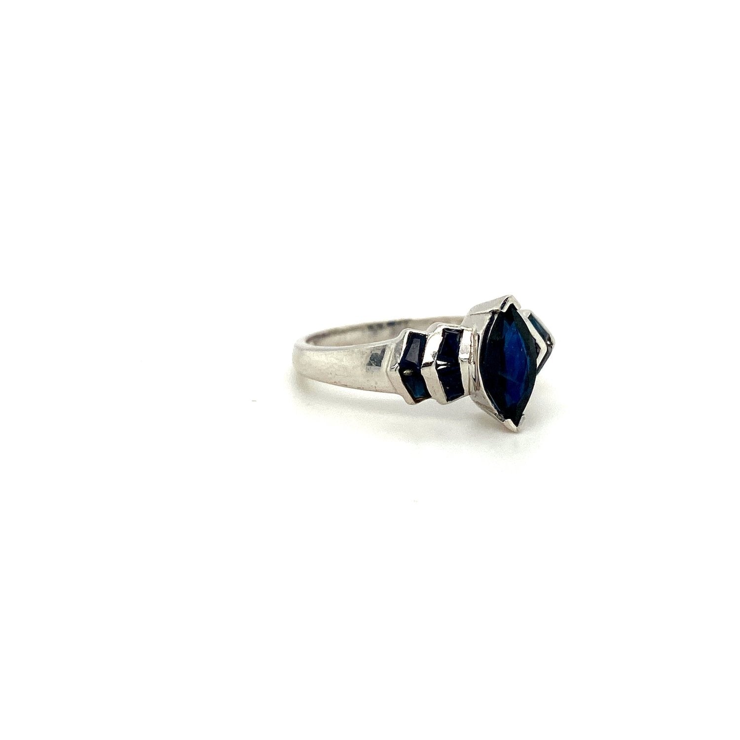 Sapphire Ring in .925 Sterling Silver - KSR 16963
