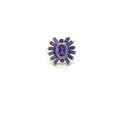 Garnet Ring in .925 Sterling Silver - KSR 17343