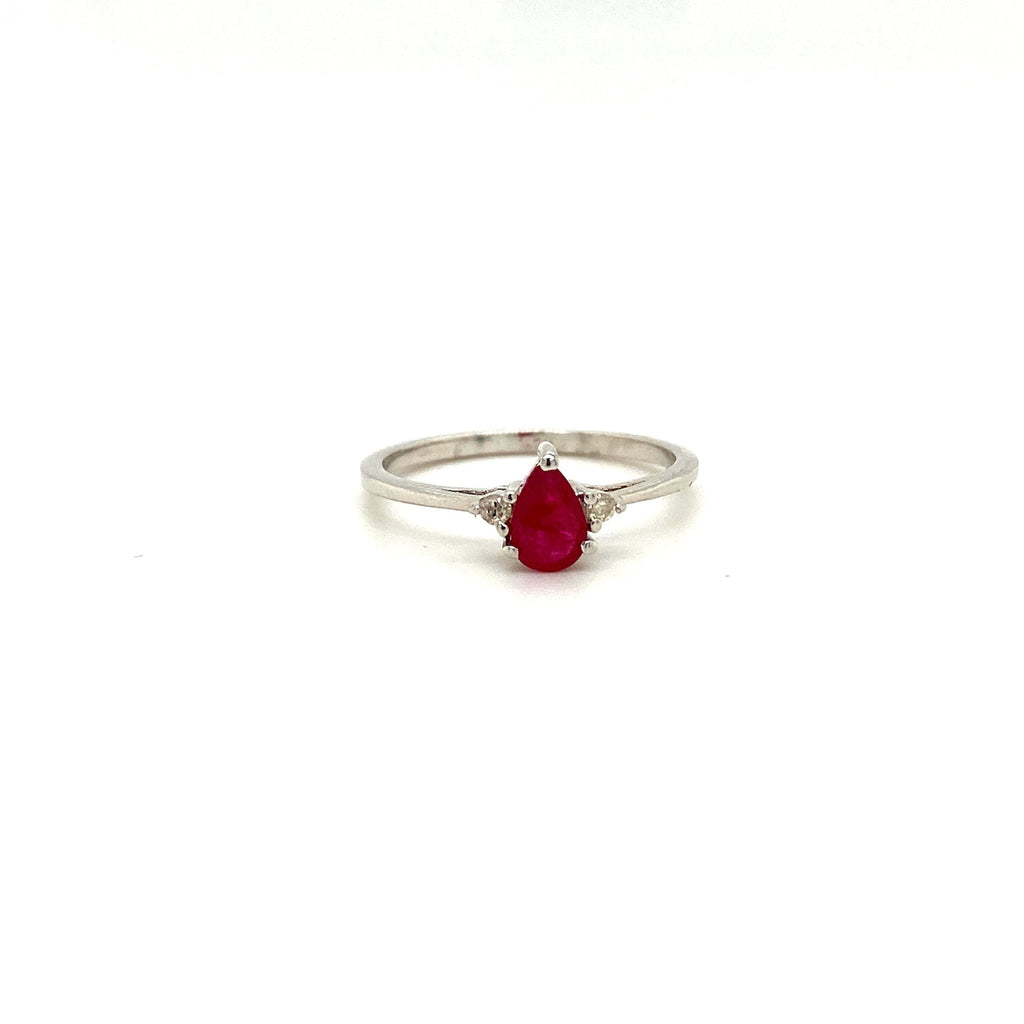 Ruby Ring in .925 Sterling Silver - KSR 18050