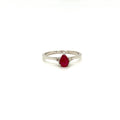 Ruby Ring in .925 Sterling Silver - KSR 18050