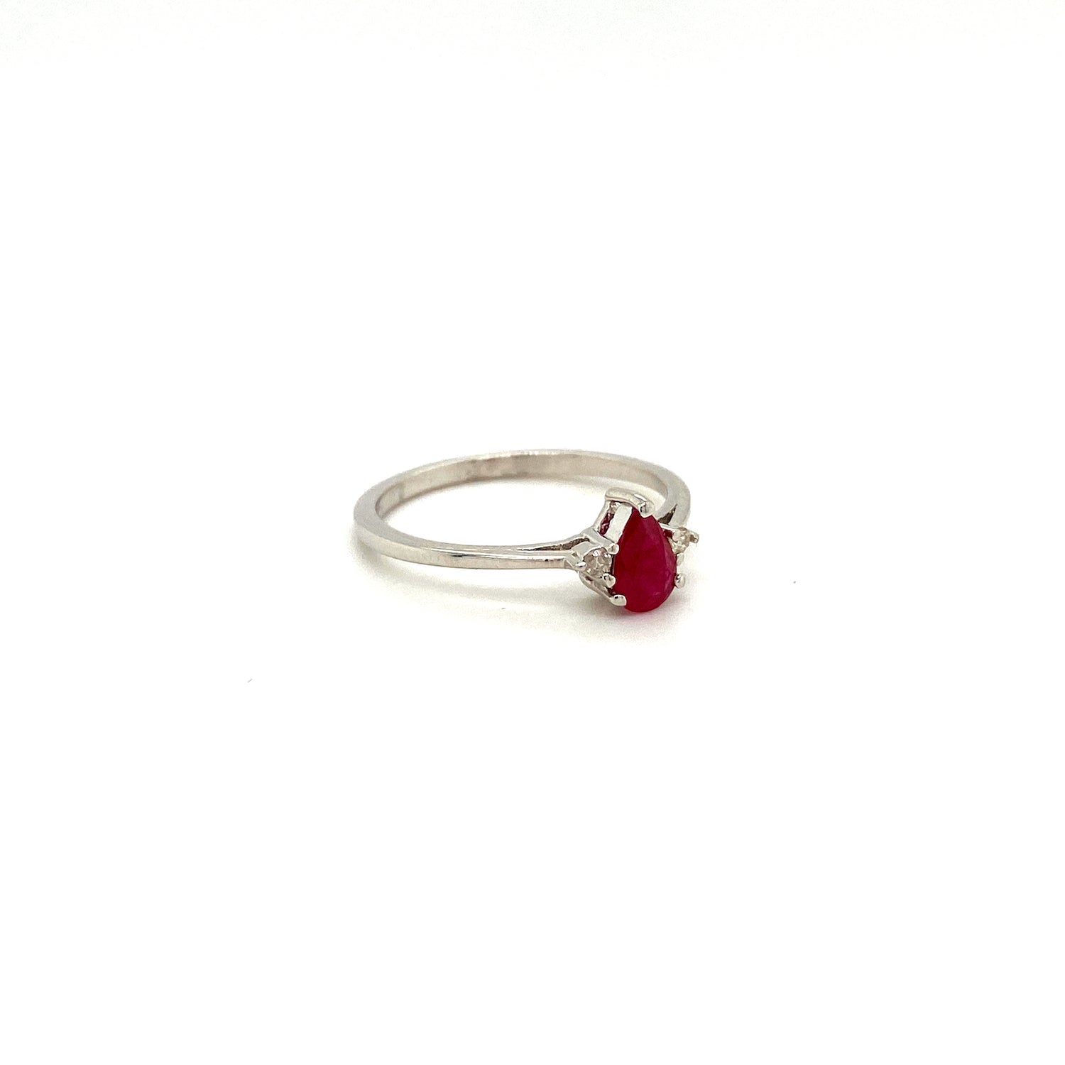 Ruby Ring in .925 Sterling Silver - KSR 18050