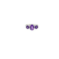 Amethyst Ring In .925 Sterling Silver - KSR 18443