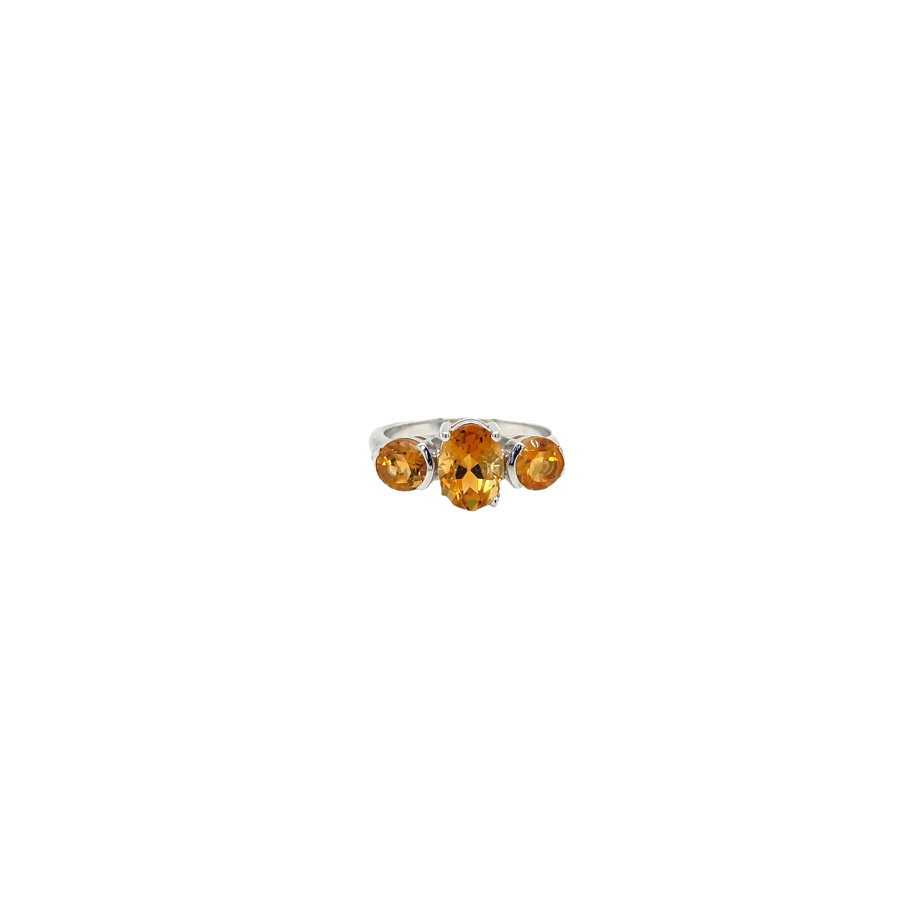 Amethyst Ring In .925 Sterling Silver - KSR 18443