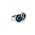 Sapphire Ring in .925 Sterling Silver - KSR 19381