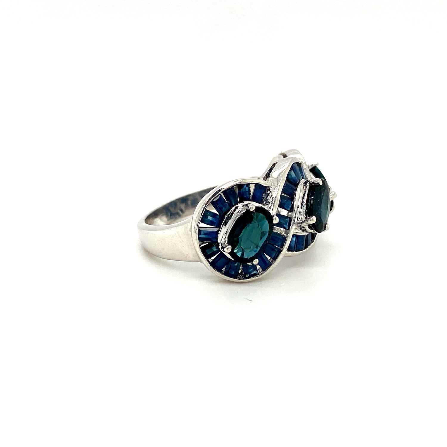 Sapphire Ring in .925 Sterling Silver - KSR 19381