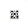 Smoky Topaz Ring in .925 Sterling Silver KSR - 19624