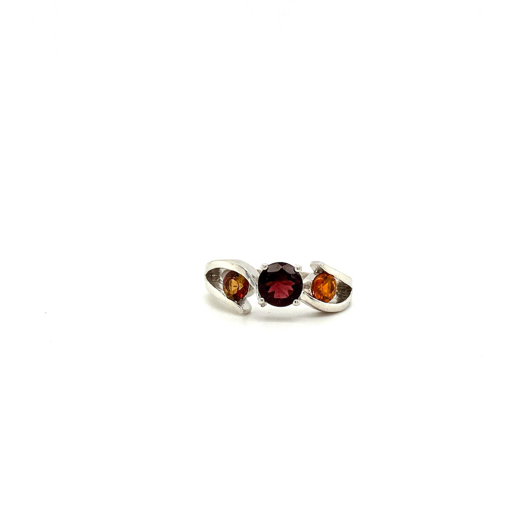 Multi Tourmaline Ring in .925 Sterling Silver KSR - 19713