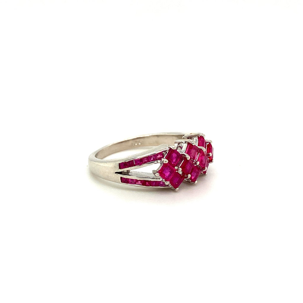 Ruby Ring in .925 Sterling Silver - KSR 19830
