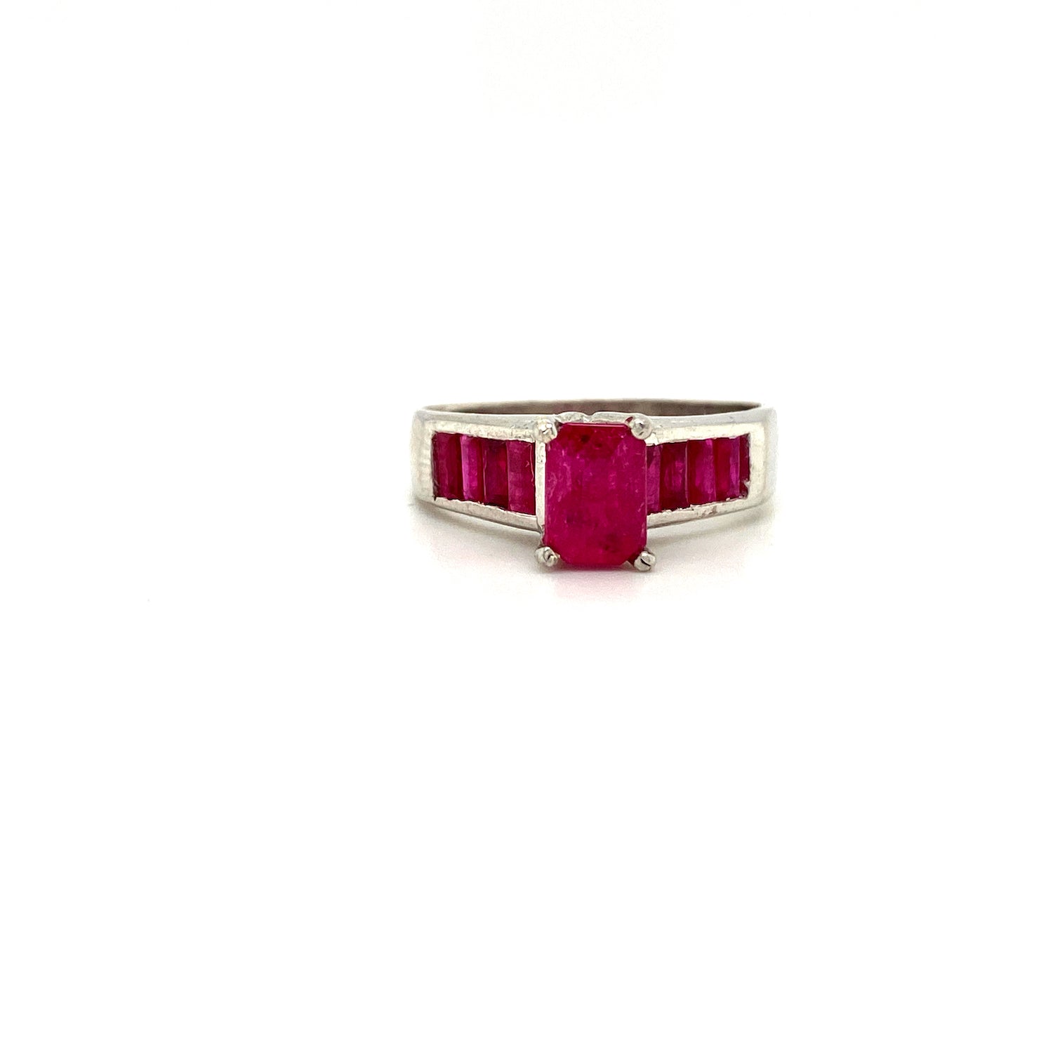 Ruby Ring in .925 Sterling Silver - KSR 2531