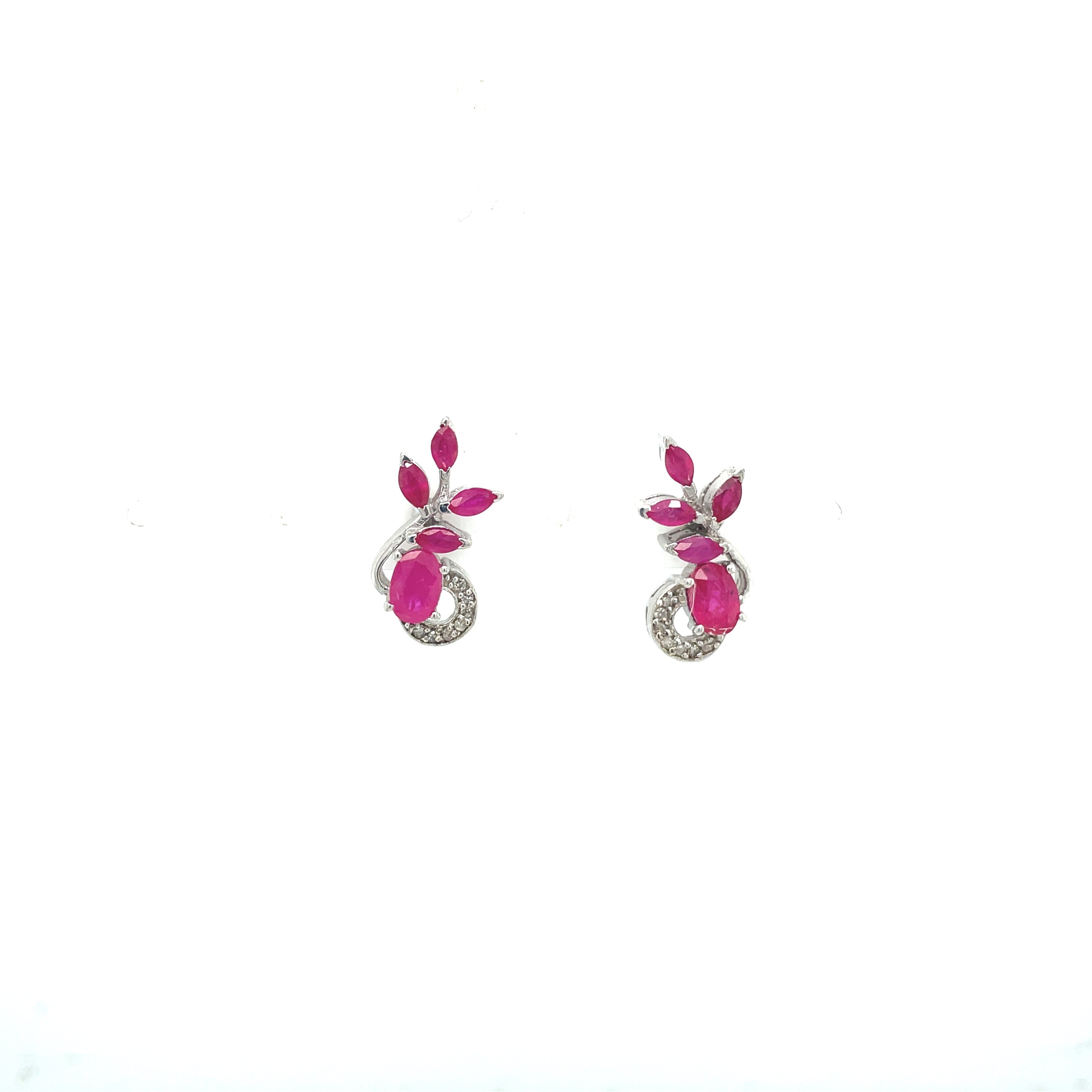 Sapphire Earring in .925 Sterling Silver - KST 51234