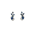 Sapphire Earring in .925 Sterling Silver - KST 51234