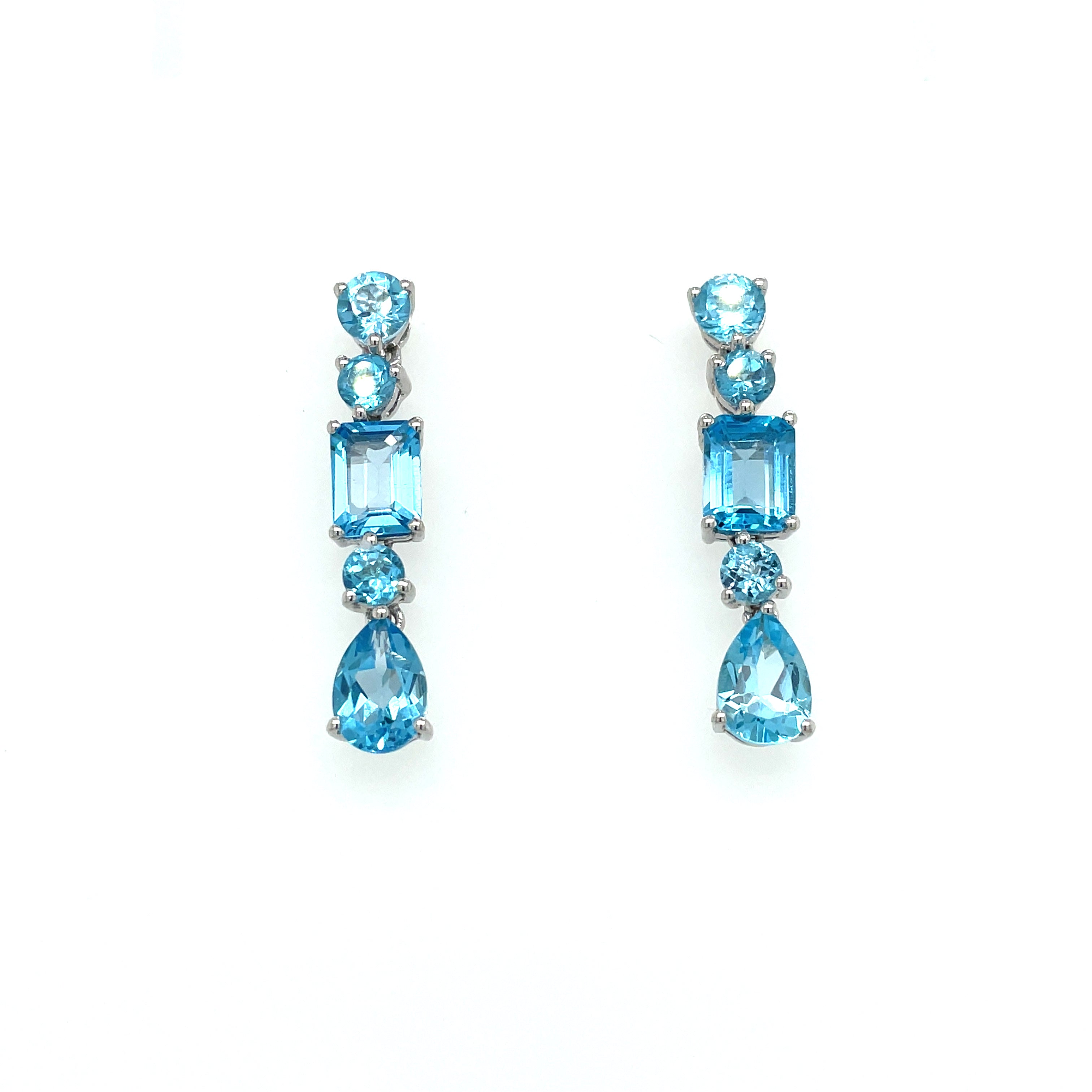 Citrine Earring in .925 Sterling Silver - KST 51267