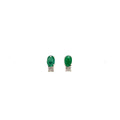 Ruby Earring in .925 Sterling Silver - KST 55490