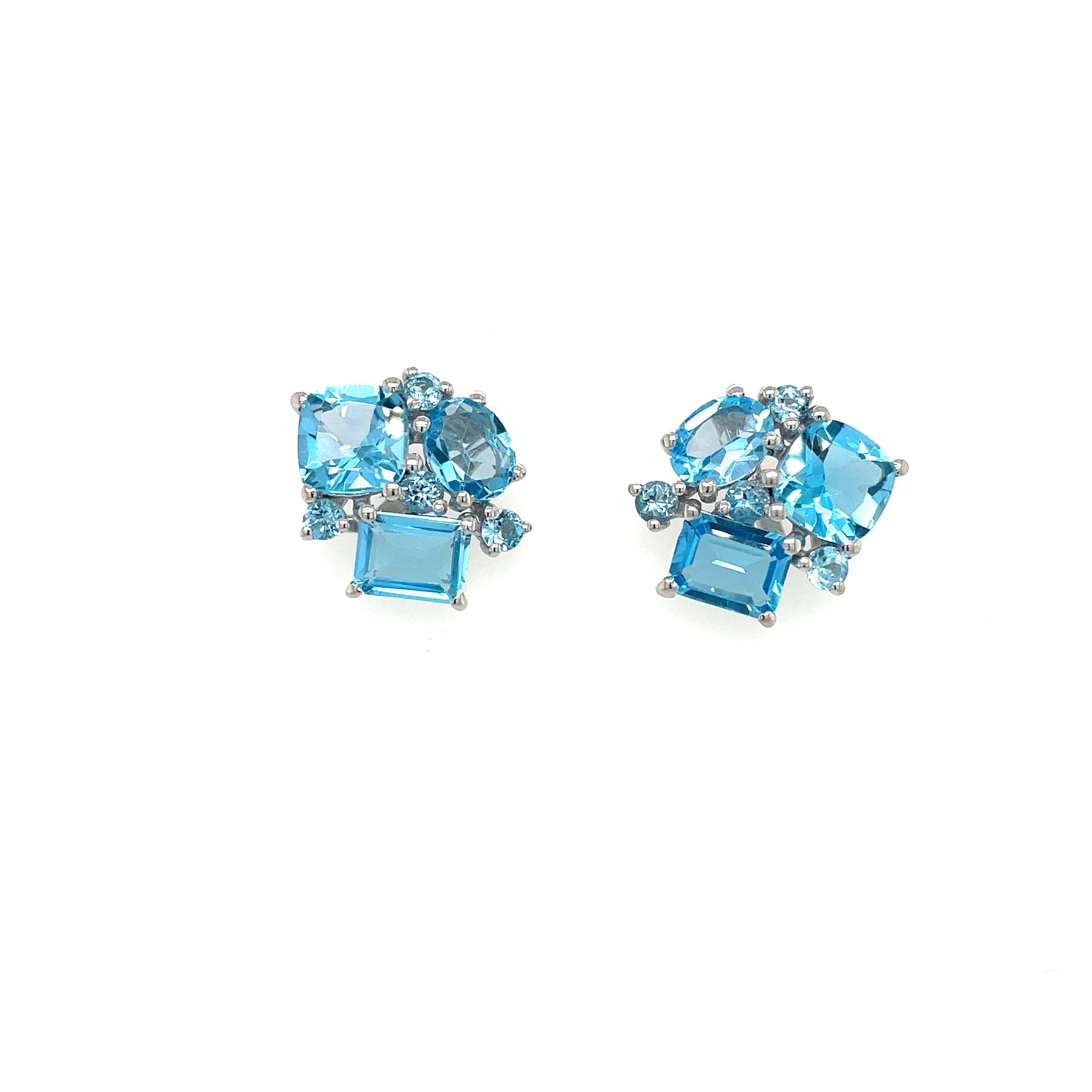 Citrine Earring in .925 Sterling Silver - KST 56348