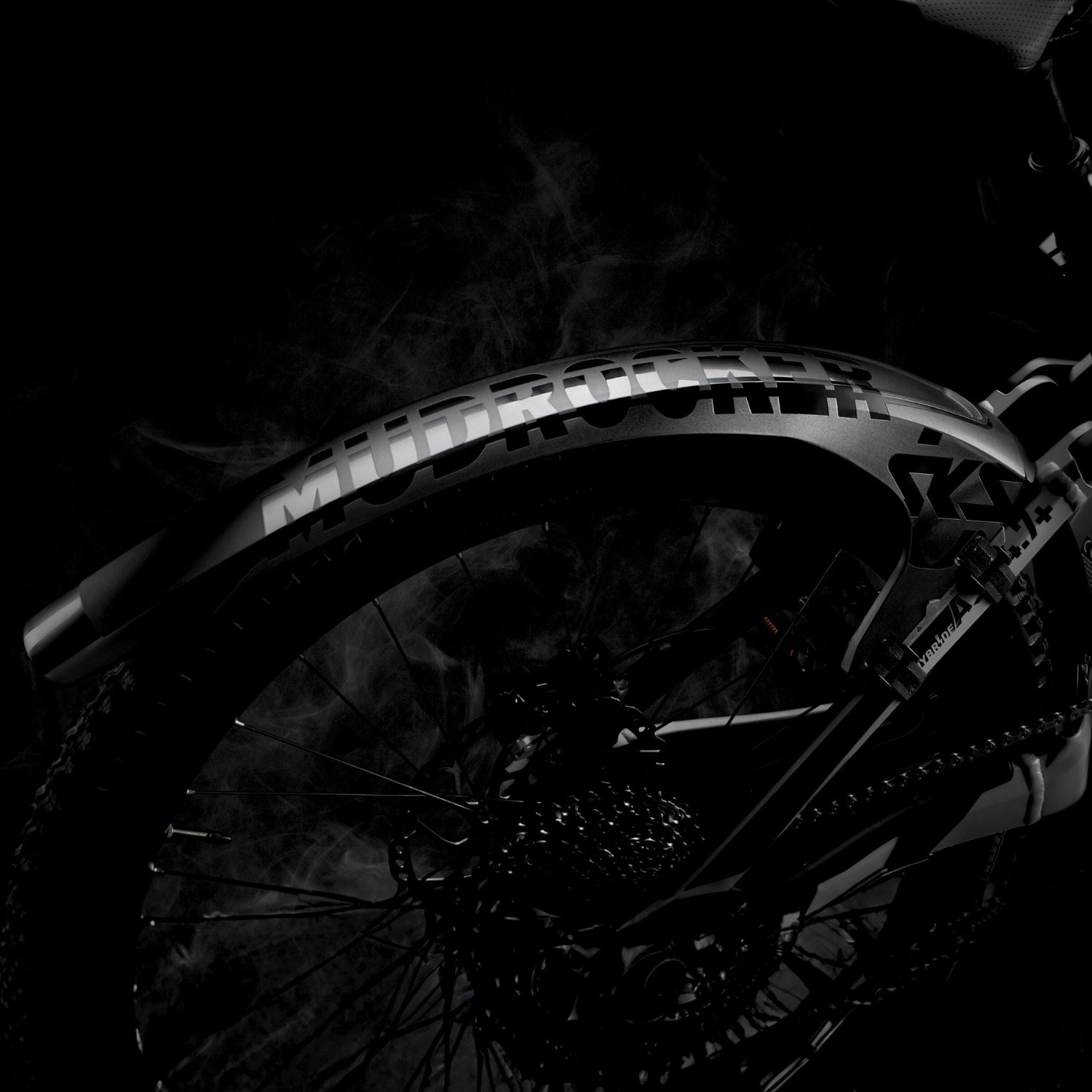 MUDROCKER REAR Hinterrad Schutzblech für Mountainbike