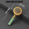 Pumpkin Design Needle Comb for Dog and Cat Grooming