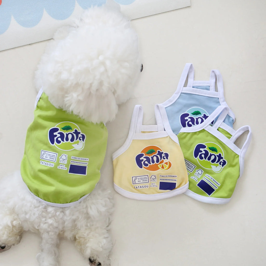Summer Dog and Cat Clothes Vest Style