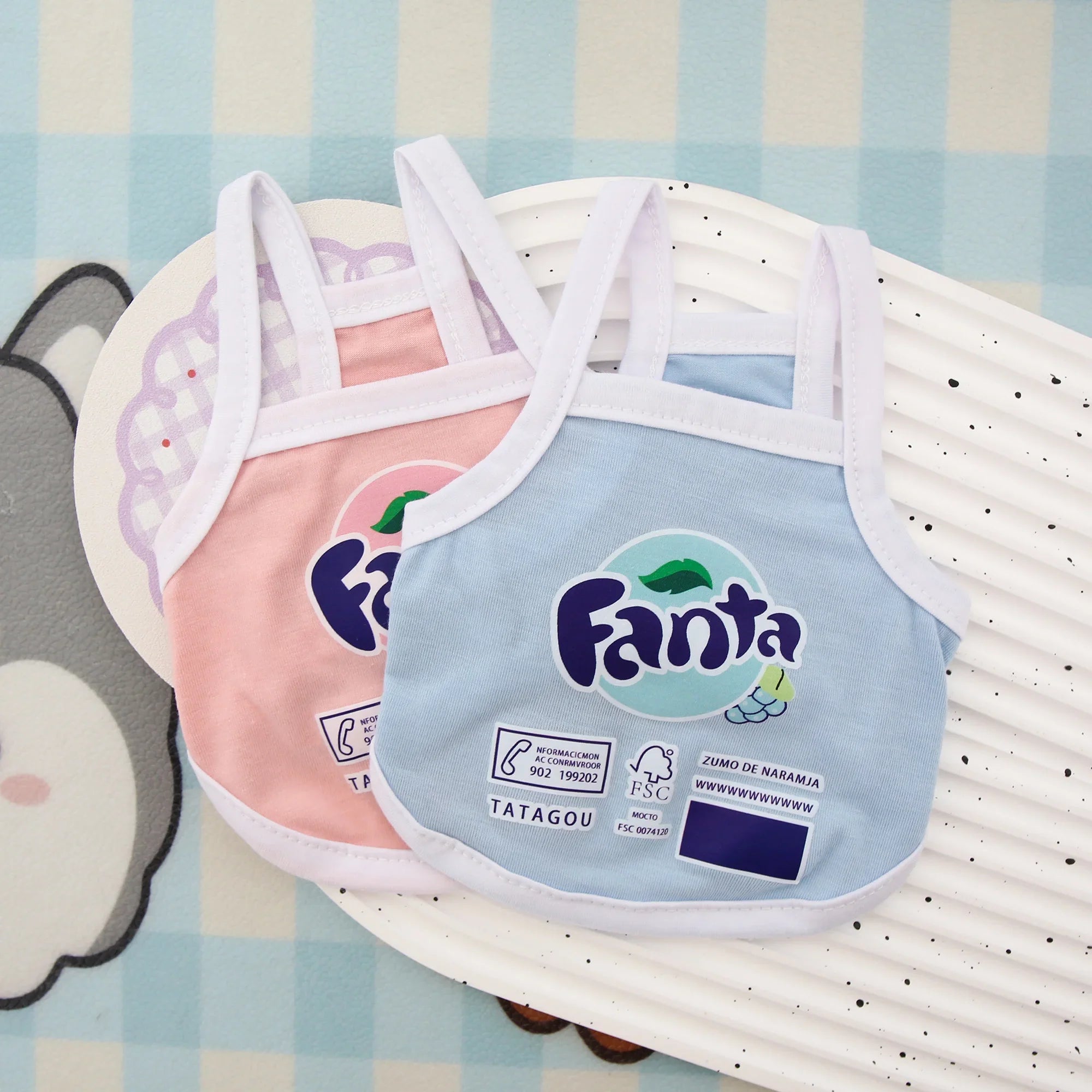 Summer Dog and Cat Clothes Vest Style