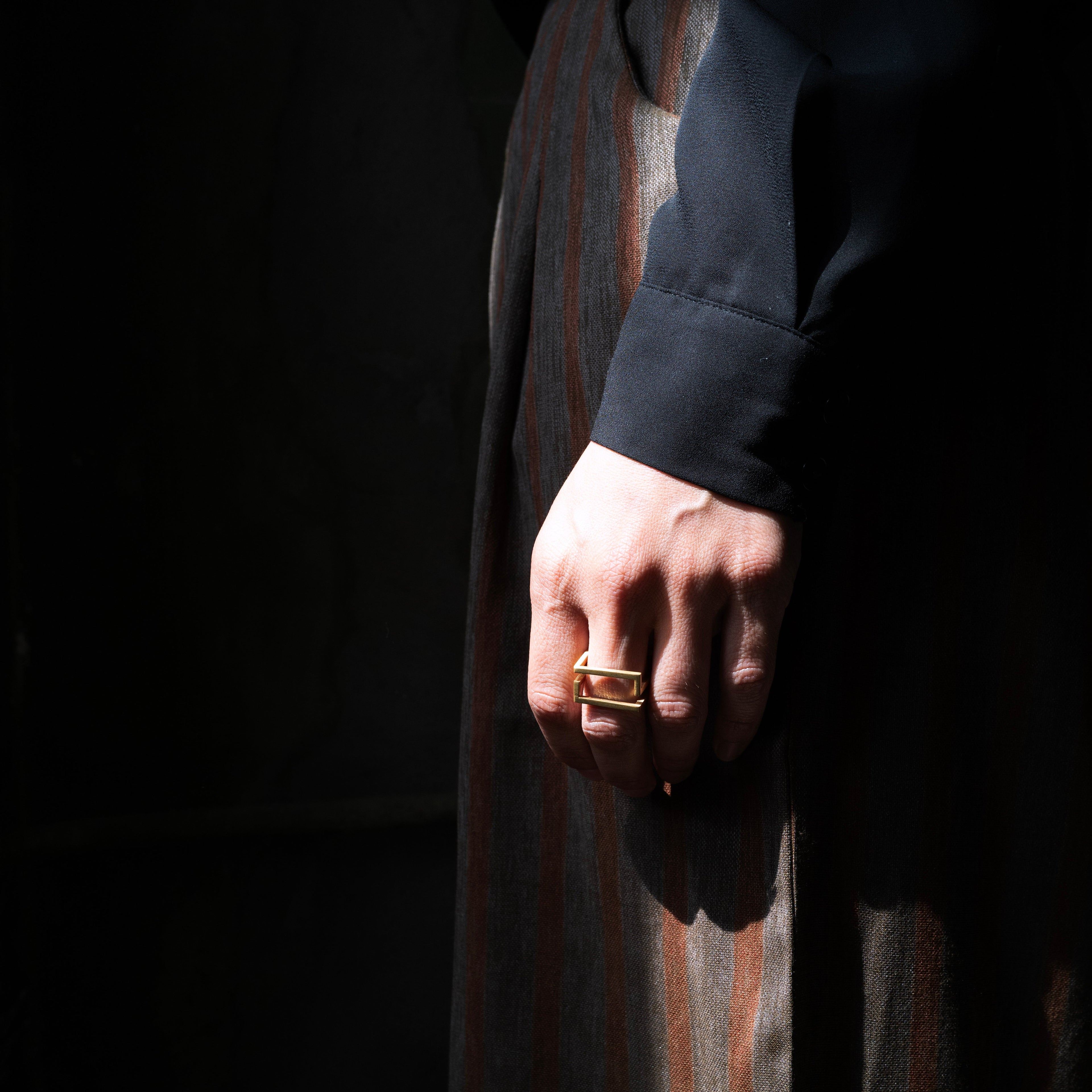 QUADRA Ring | Transformable Geometric Jewelry