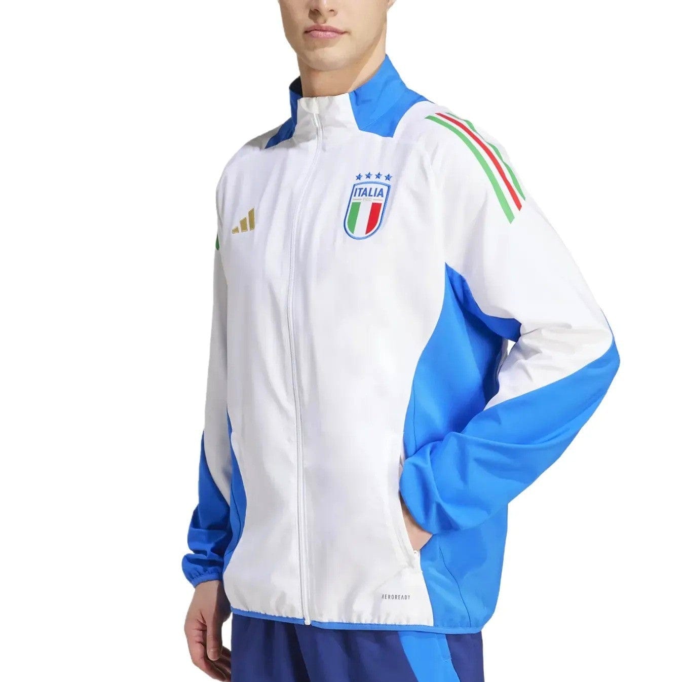 Italy training presentation Soccer jacket 2024/25 - Adidas-0