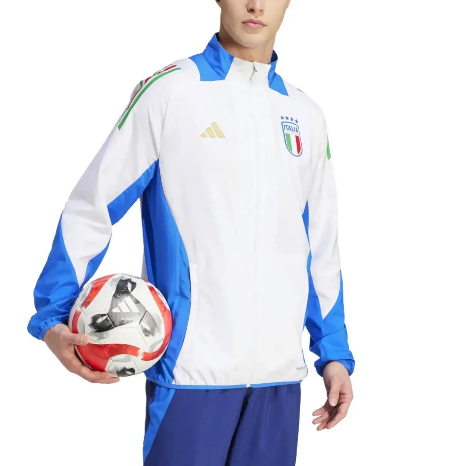 Italy training presentation Soccer jacket 2024/25 - Adidas-3