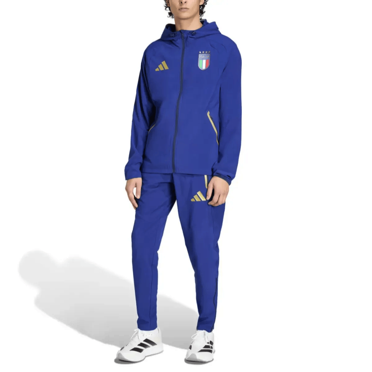 Italy Casual Travel hooded presentation tracksuit 2026/27 - Adidas-3