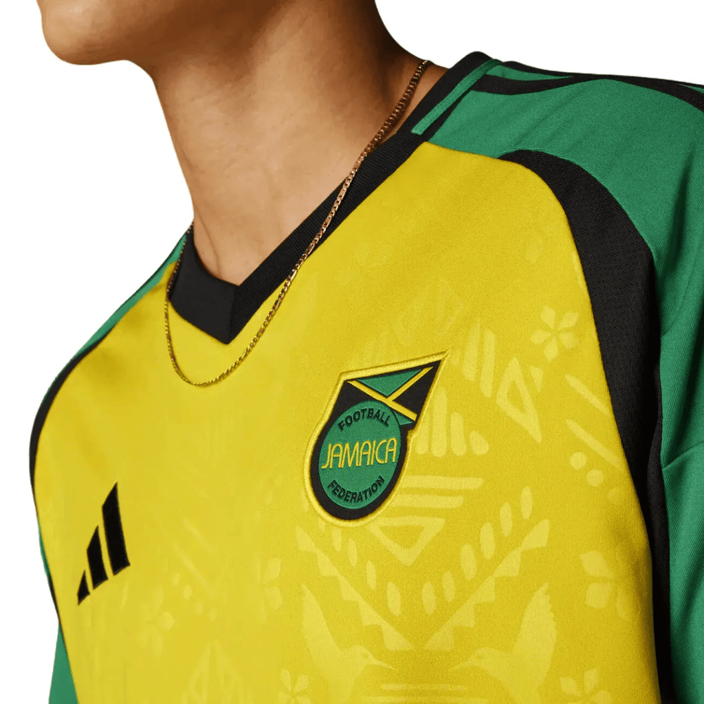 Jamaica national team Home soccer jersey 2024/25 - Adidas