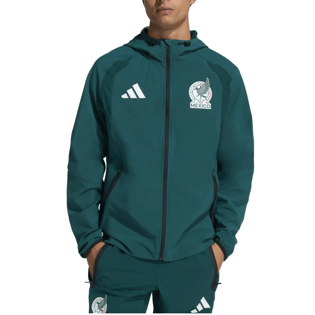 Mexico Casual Travel hooded presentation tracksuit 2026/27 - Adidas