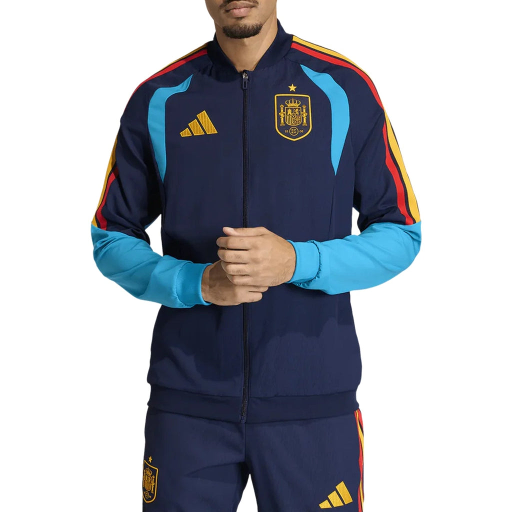 Spain navy training presentation soccer tracksuit 2026/27 - Adidas
