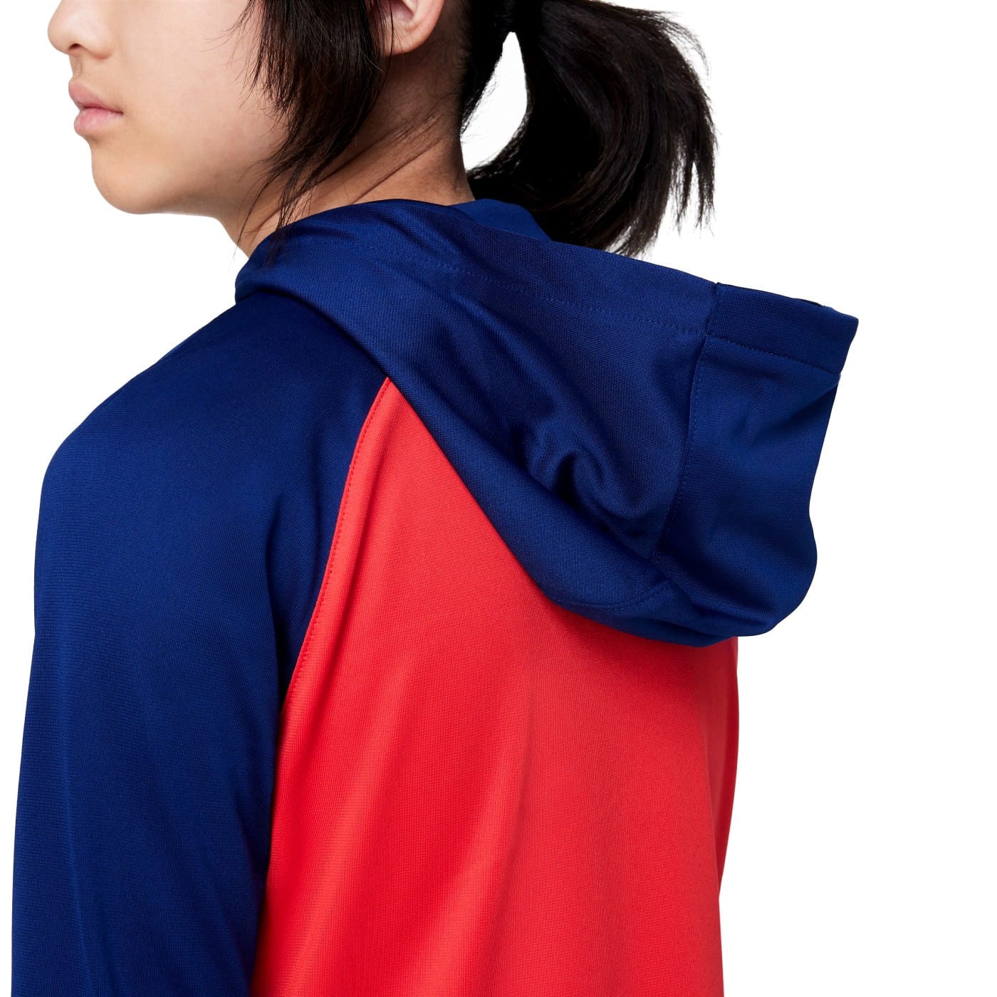 Kids - Atletico Madrid hooded presentation Soccer tracksuit 2023/24 - Nike-4