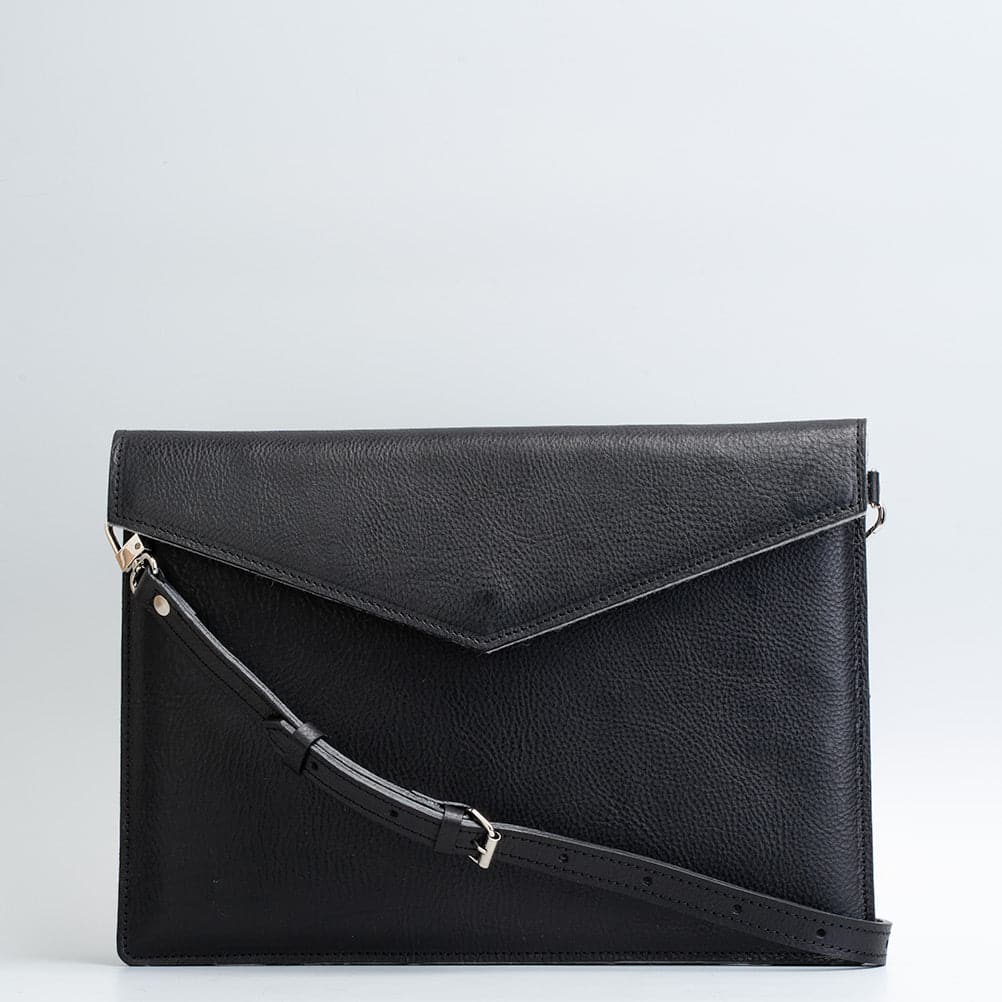 Leather iPad Bag with Adjustable Strap