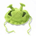 Cozy Knitted Pet Headgear - Handcrafted Cat And Dog Hat-1