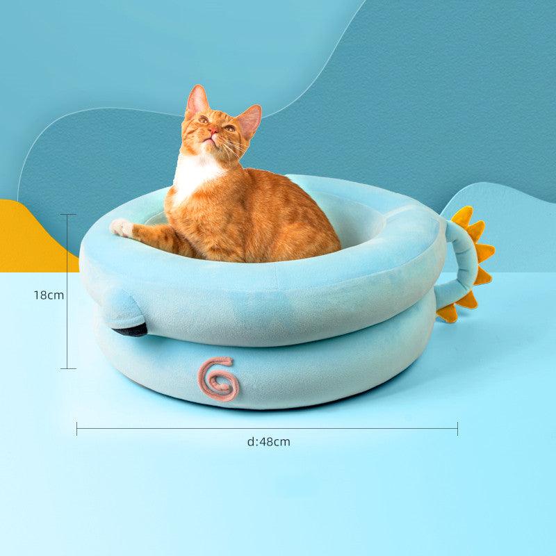 Winter Cozy Cat And Dog Bed - Ultimate Comfort For Your Furry Friend
