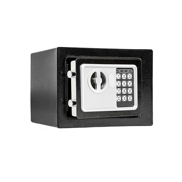 Digital safe in 2 types - small, black