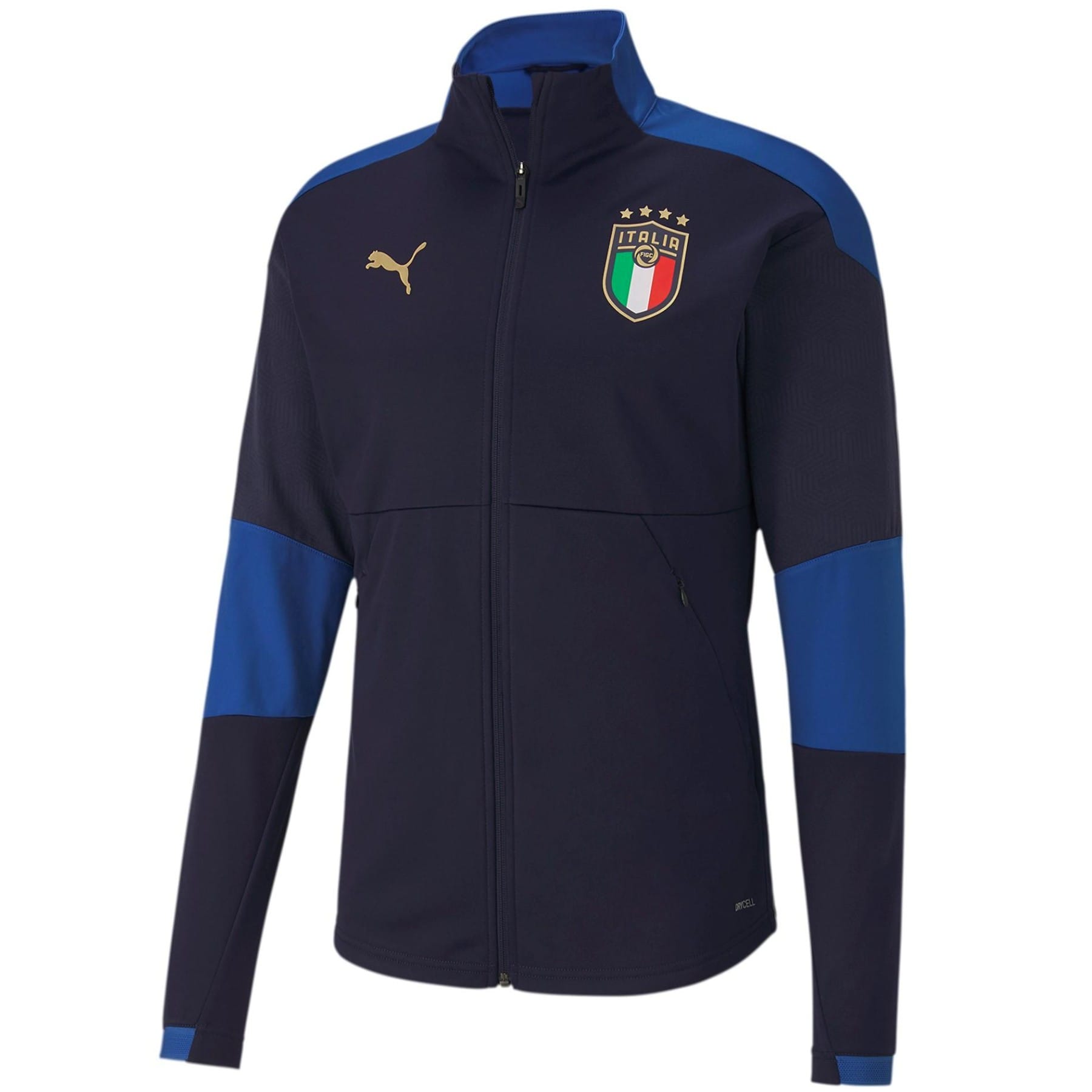 Italy national team navy training Soccer tracksuit 2020/21 - Puma