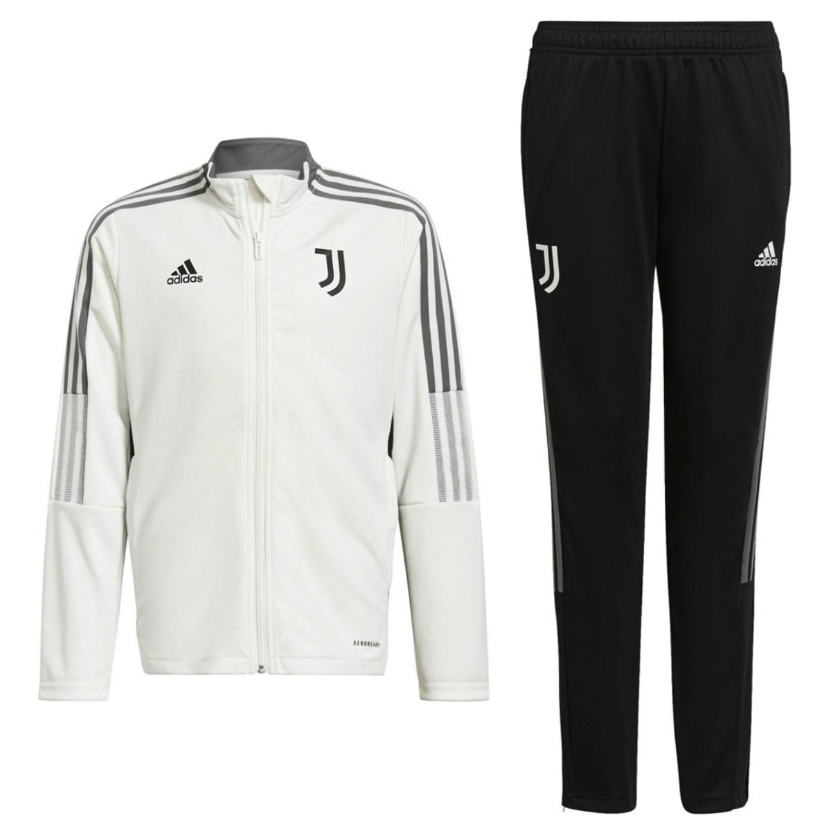Kids - Juventus training presentation tracksuit 2021/22 - Adidas