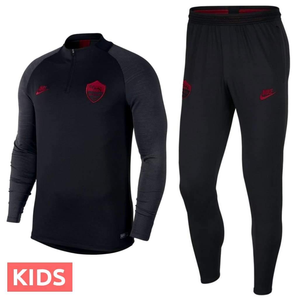 Kids - AS Roma EU training technical soccer tracksuit 2019/20 - Nike-0