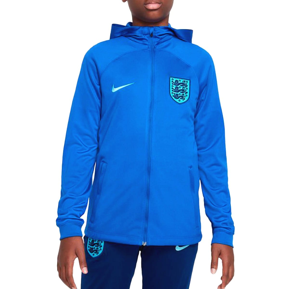 Kids - England hooded training presentation tracksuit 2022/23 - Nike