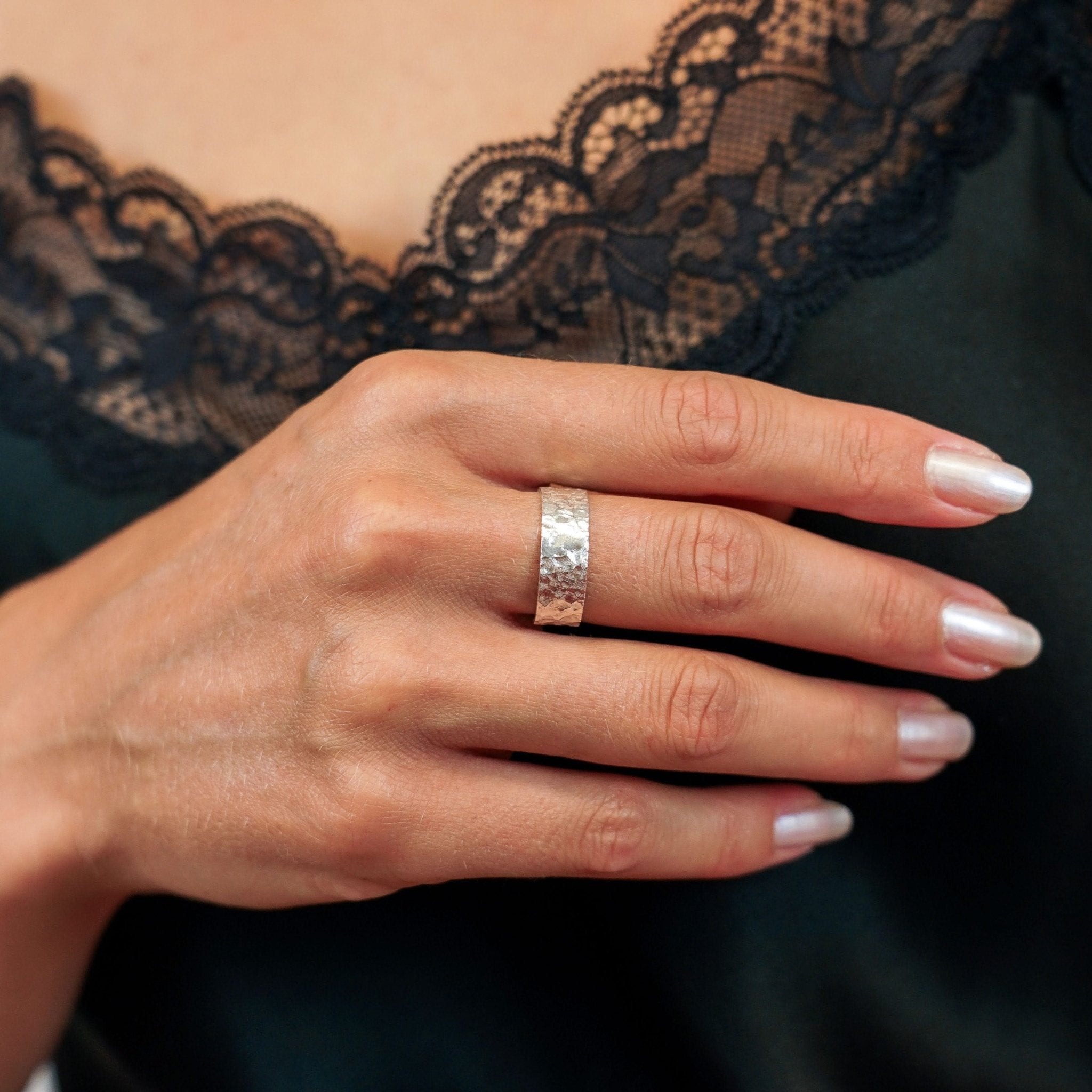 Ring Riverside - Sterling Silver River-Inspired Ring