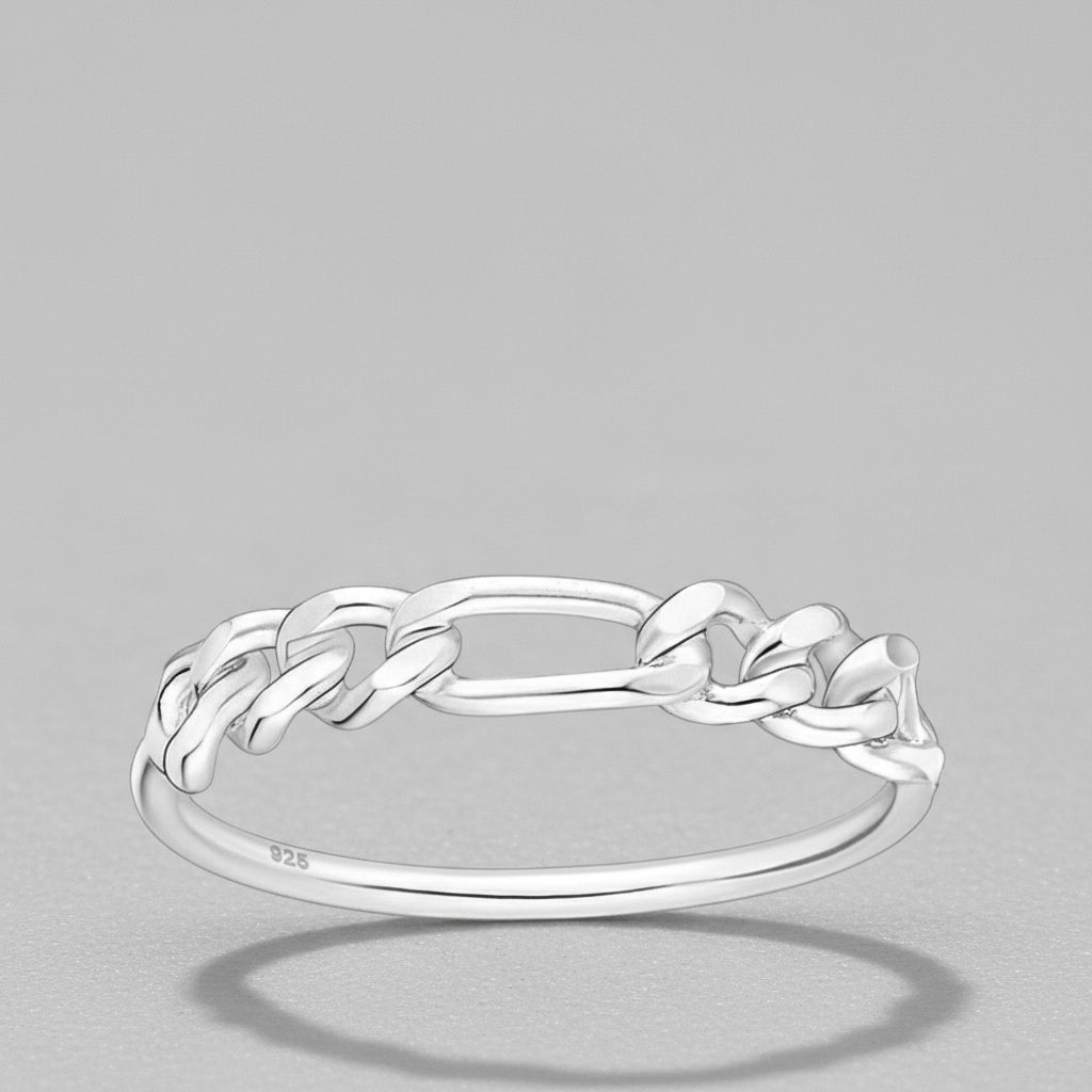 Ring Bond - Sterling Silver Braided Rope Ring