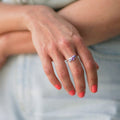 Ring Ocean Breeze - Sterling Silver Ocean-Inspired Ring