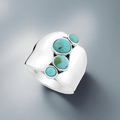 Ring Waterdrops - Sterling Silver Water-Inspired Ring