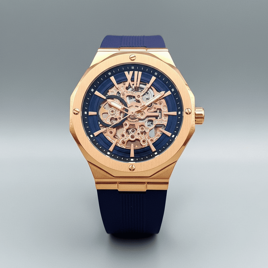 Blue Mirage of the Gulf Watch - Premium Luxury Timepiece-4