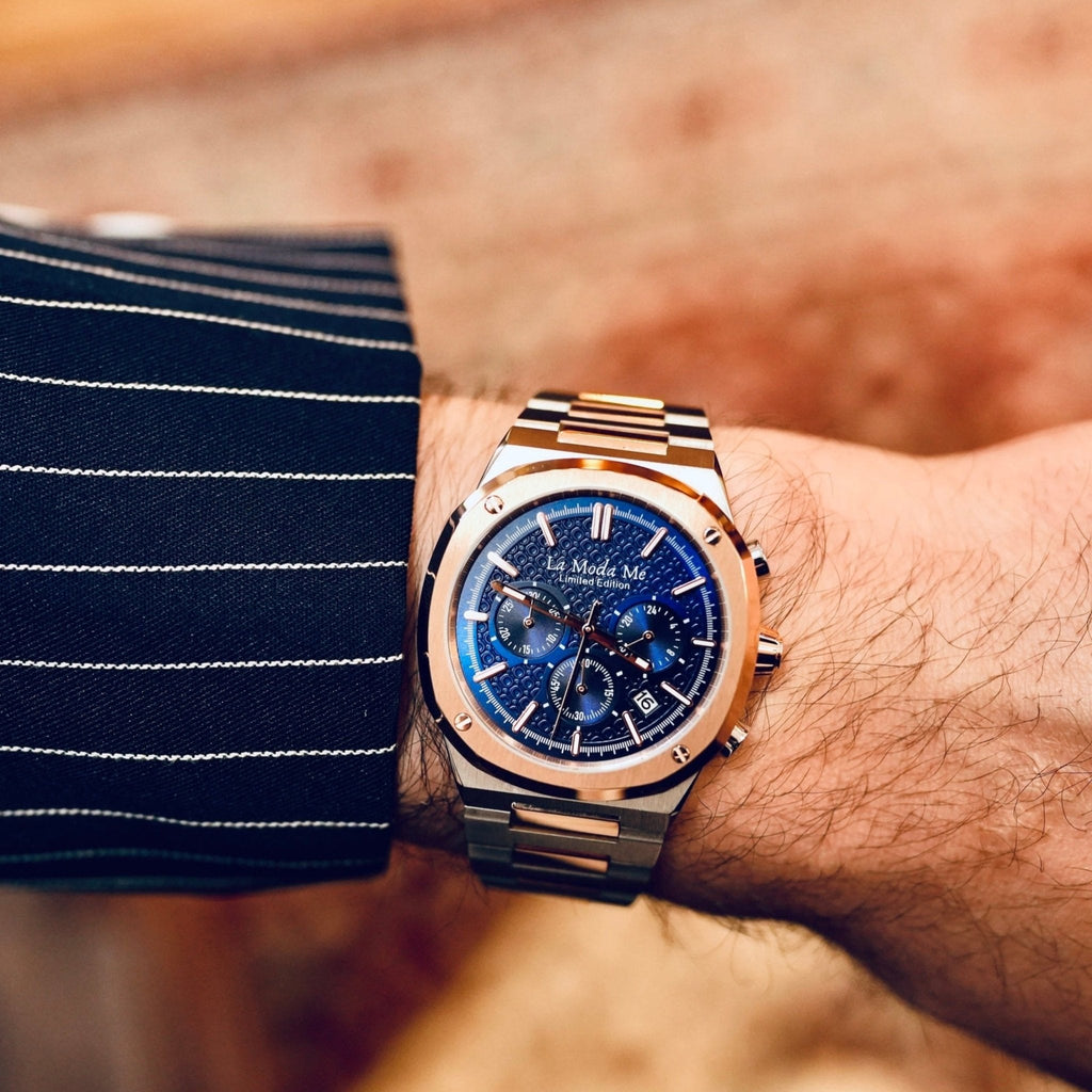 King Harald's Blue Jewel AG6 Watch - Premium Luxury Timepiece-3
